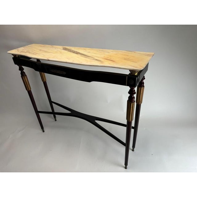 Mid-Century Italian Console Table in the style of Paolo Buffa, Italy, 1950s For Sale - Image 9 of 12