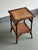 Bloomingdale's 1980s Bamboo and Cane British Colonial Style End Table For Sale - Image 4 of 9