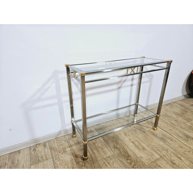 Hollywood Regency Console Table For Sale - Image 9 of 16