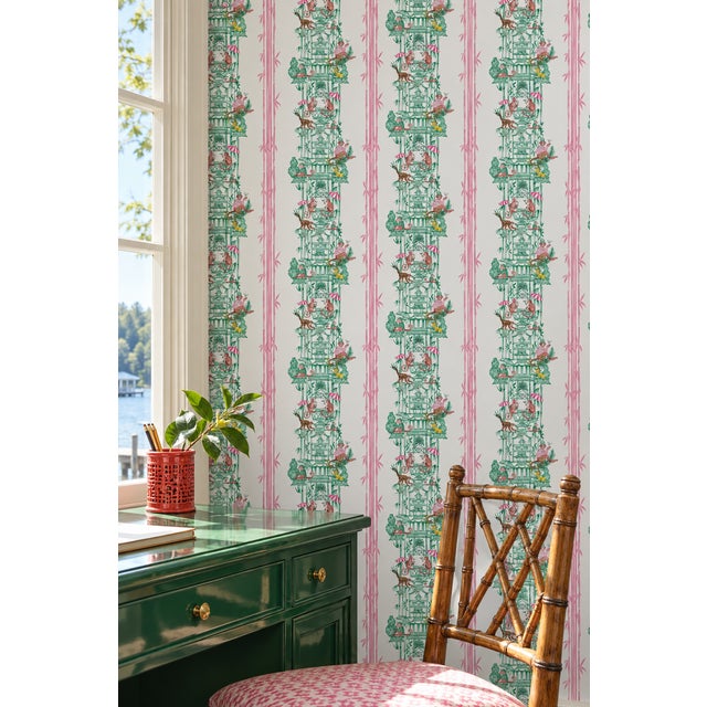 Chinoiserie Shenanigans Toile is our playful twist on a classic chintz-inspired wallpaper design. We started with all the...