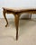 French Louis XV Style Coffee Table with Marble Top, Mid-20th Century For Sale - Image 12 of 13