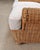 Organic Modern Woven Rattan Wicker Lounge Chair and Settee For Sale - Image 12 of 18