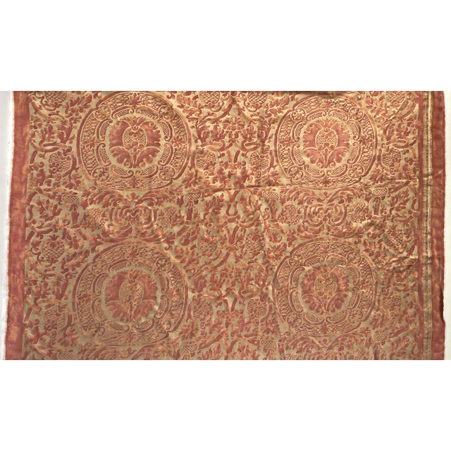 This gorgeous piece of fabric is actually 5 yards plus an additional 16” and was acquired in the early 2000s and is...