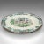 This is a large antique oval meat platter. A Chinese, ceramic dinner serving plate, dating to the late Victorian period,...