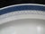 Mid-Century Modern Mid 20th Century Traditional Royal Copenhagen Aluminia Faience Tranquebar Blue 931 Oval 19" Serving Platter For Sale - Image 3 of 6