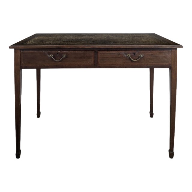 Antique Louis XVI Style Desk in Mahogany, 1800s For Sale