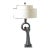 French Iconic Pottery Lamp by Jean Marais, (Jean Marais 1913-1998) France For Sale
