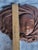Late 20th Century Italian Sculpted Leather Mask Wall Hanging For Sale In San Francisco - Image 6 of 11