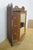 Early 20th Century Antique Quartersawn Oak Mirrored Corner Medicine Cabinet Cupboard 20" For Sale - Image 5 of 17
