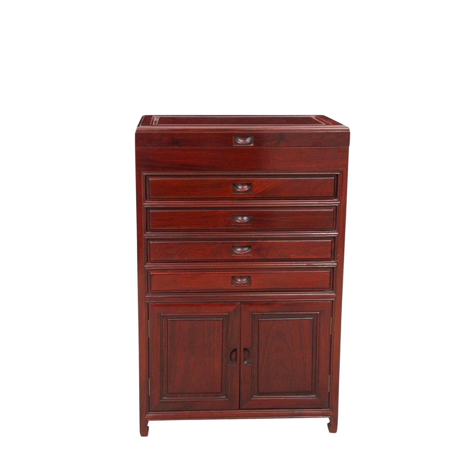 Ming Style Rosewood Flatware Chest Chairish