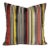 S. Harris Siri Stripe in Sanguine Pillow Cover For Sale
