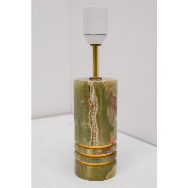 Mid-Century Modern Mid-Century Modern Italian Brass Table Lamp, 1970s For Sale - Image 3 of 16