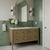 Enhance your bathroomâs aesthetic with the Butler Specialty Company Bristol 60 inch Ribbed Bathroom Vanity, a perfect...