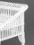 Late 20th Century Vintage White Wicker Desk For Sale - Image 5 of 8