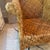 Brown Vintage Philippine Herringbone Woven Rattan Lounge Chair For Sale - Image 8 of 12