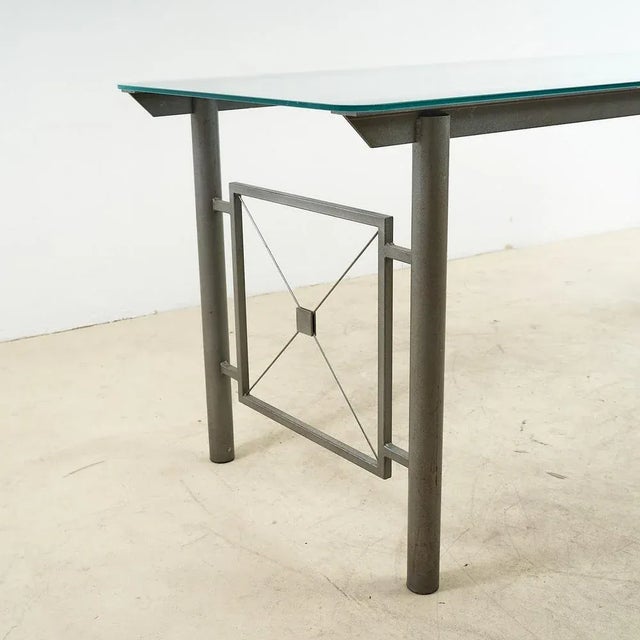 -1cm Glass Speeher Height: 89 Width: 230 Depth: 76 This piece is attributed to the mentioned designer/maker. It has no...