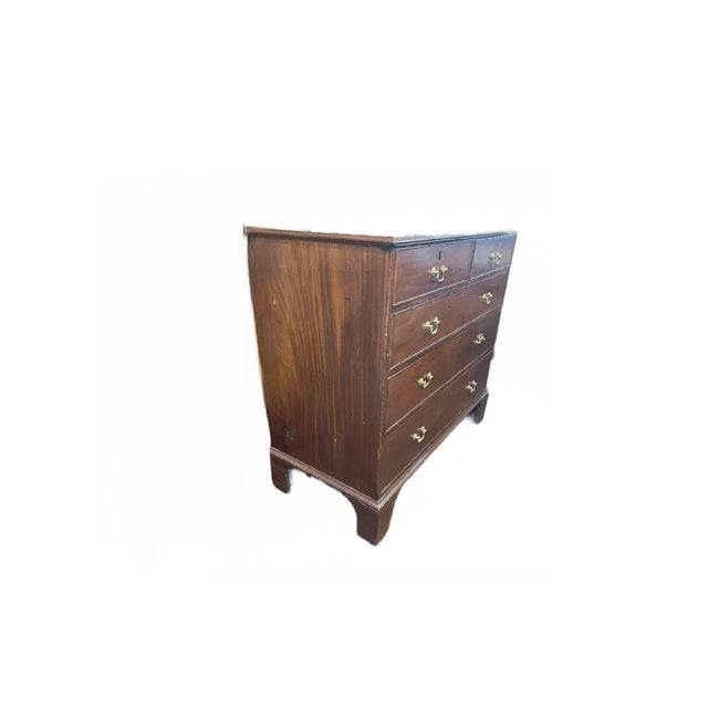 English Mahogany Chests of Drawer For Sale - Image 3 of 5
