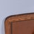 Hand-Carved Wood Relief Portrait With Leather Backdrop and Oak Frame For Sale - Image 9 of 13