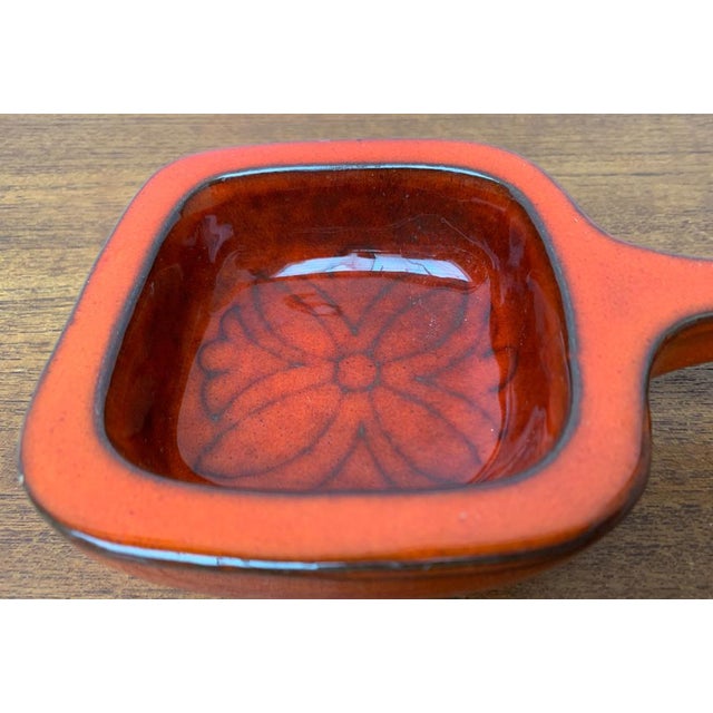 Italian Ceramic Bowl with Handle, 1960s For Sale - Image 4 of 17