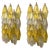 Yellow and Clear Poliedri Sconces by Carlo Scarpa for Venini, 1980s For Sale - Image 15 of 15