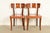 An outstanding pair of Italian Regency Louis XVI style side chairs or dining chairs Italy, Circa Early 20th Century...