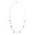 English 3.42ct Red Ruby Charm Necklace in 18k Yellow Gold With Diamond Charms For Sale - Image 3 of 10