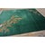 Art Deco Antique Green Field Chinese Room Size Knotted Wool 1930s Rectangle Art Deco Rug For Sale - Image 3 of 10