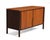 Mid-Century Modern Edward Wormley Dunbar Tambour Door Mahogany Walnut Brass Credenza Cabinet Mid Century Modern For Sale - Image 3 of 12