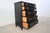French Louis XVI Style Black Lacquered Highboy With Brass Hardware | Newly Refinished For Sale - Image 9 of 18