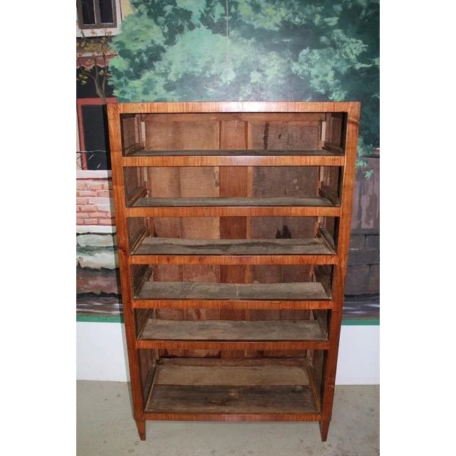 Wood Antique Rosewood Veneer Dresser For Sale - Image 7 of 11