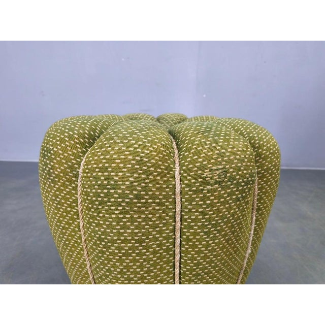 Art Deco Stool attributed to Jindrich Halabala, Former Czechoslovakia, 1930s For Sale - Image 6 of 10