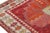 1950s 1950s Mid-Century Runner Geometric Vintage Red Rug For Sale - Image 5 of 7