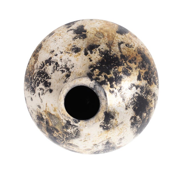 2020s Callisto Bulbous Glass Vase For Sale - Image 5 of 10