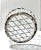 Vintage White Wire Egg Gathering Basket With Handle For Sale In Louisville - Image 6 of 6
