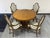 Rustic European Romweber Neoclassical Dining Table W/3-Extensions ~ Seats Up to 8 For Sale - Image 3 of 10