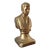 Vintage Gold Plaster Bust of Kennedy (Jfk) For Sale