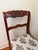 Duncan Phyfe Antique Duncan Phyfe Style Mahogany Rose Back Chairs For Sale - Image 4 of 5