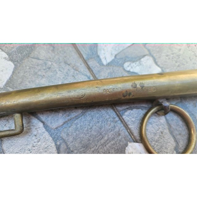 19th-Century Brass Horse Collar, Set of 2 For Sale - Image 6 of 9