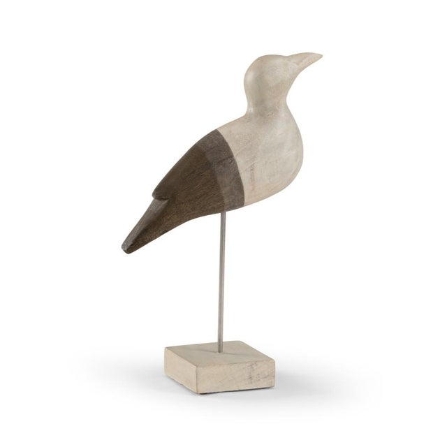 Contemporary Wildwood Mango Wood Shorebird, Large For Sale - Image 3 of 3