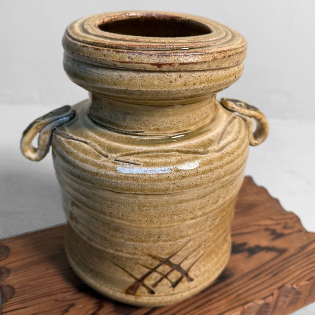 Vintage Japanese Ikebana Vase, 1970s For Sale - Image 9 of 13