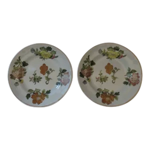 1960s Vintage Wedgwood Bread Dessert Plates England Kimono Georgetown Collection- Set of 2