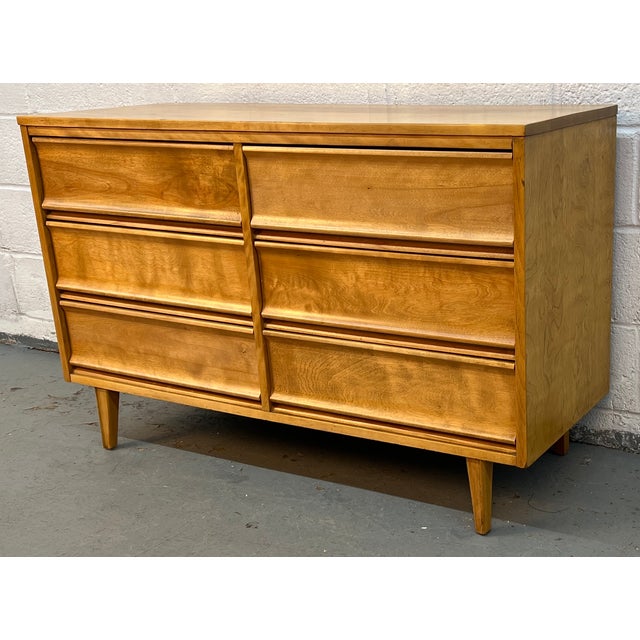 Mid 20th Century Mid-Century Modern Birch Dresser by Morris of California, Attributed For Sale - Image 5 of 13