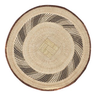 Early 20th Century Tonga Binga Basket 22 inch For Sale