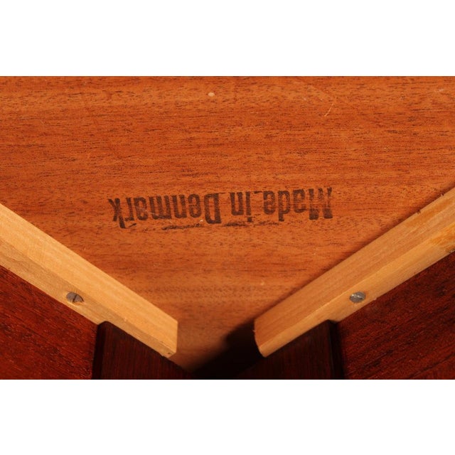 Mid-Century Modern Danish Extending Rosewood Dining Table, 1970s For Sale - Image 14 of 15