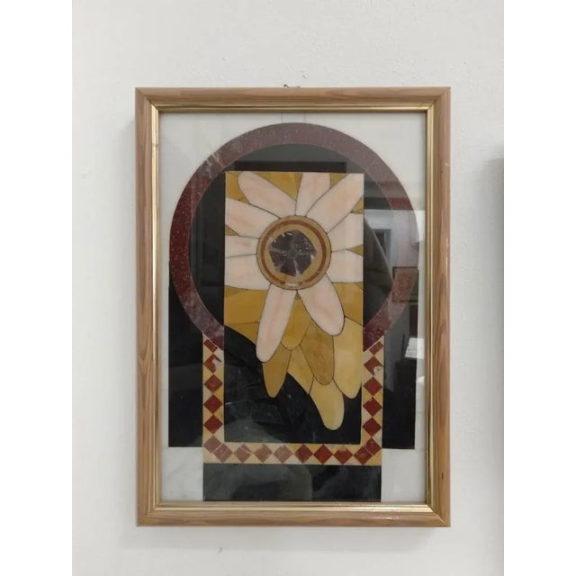 1940s Marble Mosaic from Vignali, 1940s For Sale - Image 5 of 5
