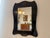 Antique Art Nouveau Walnut Veneered Wall Mirror, 1890s For Sale - Image 4 of 9