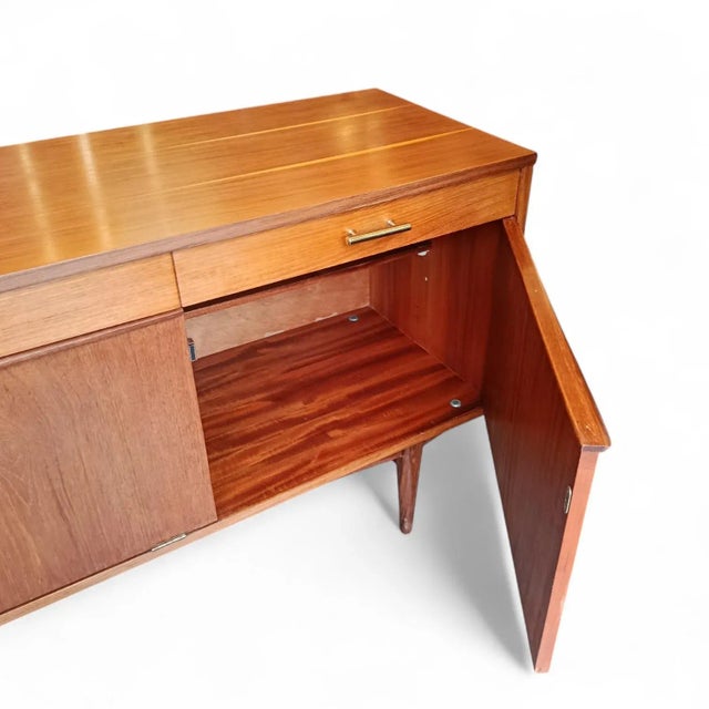 Wood Mid-Century Danish Teak Sideboard, 1970s For Sale - Image 7 of 11