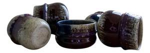Mid-Century Modern Stoneware Pieces by Sylvia Leuchovius for Rörstrand, 1970s, Set of 5
