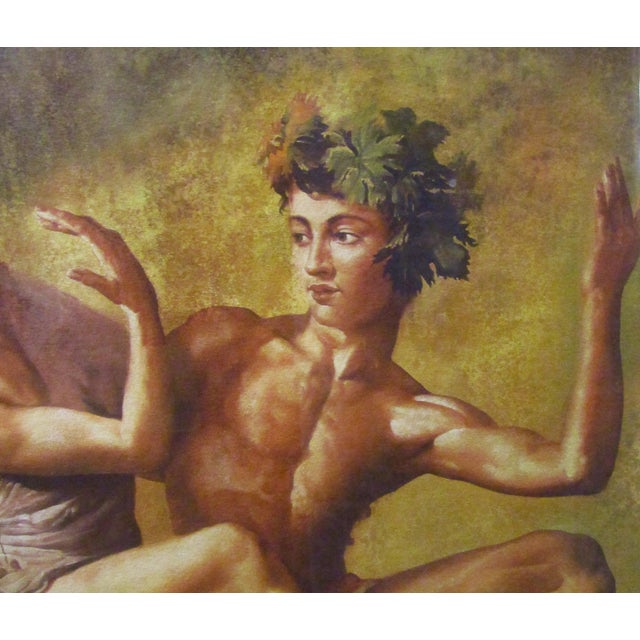 1990s Framed Tomasz Rut “Bacchanal” Signed Limited Edition Giclee, 16/150 For Sale - Image 4 of 13