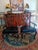 1990s Exceptional Maitland-Smith French Empire Center Dining Table & Stunning Antique Matching Chippendale Armchairs For Sale In Raleigh - Image 6 of 12